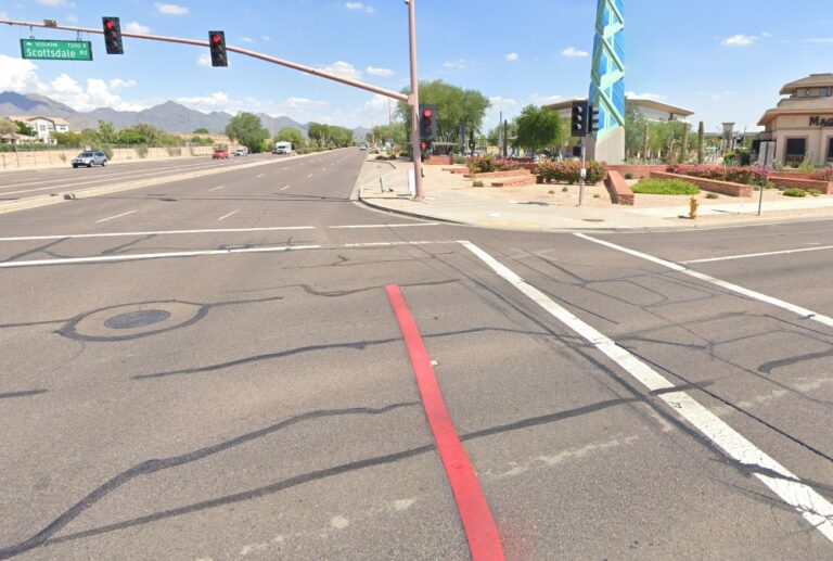Scottsdale 2023 Red Light Camera Location 8 of 11 Scottsdale Rd at